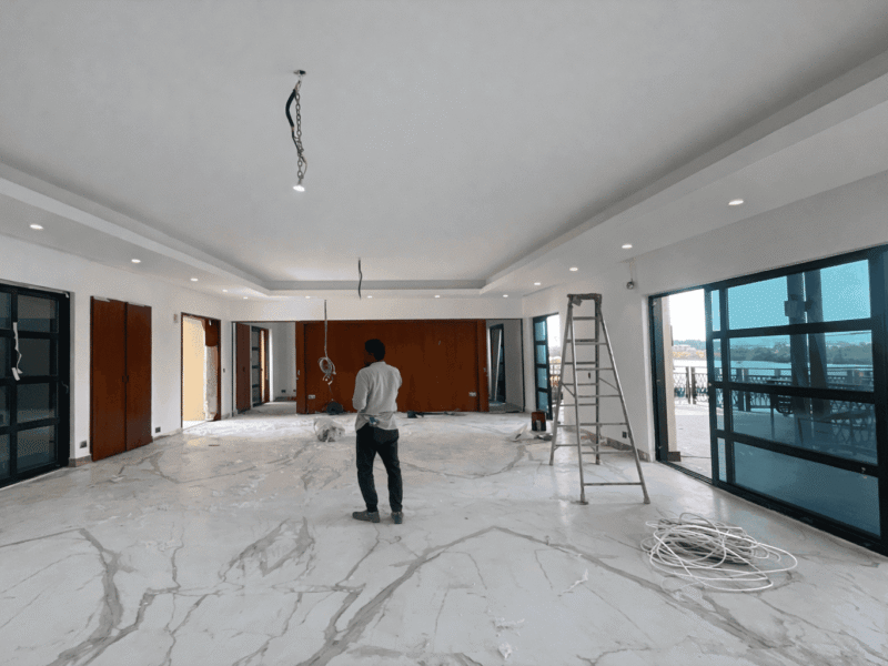 Expertly crafted gypsum ceiling works