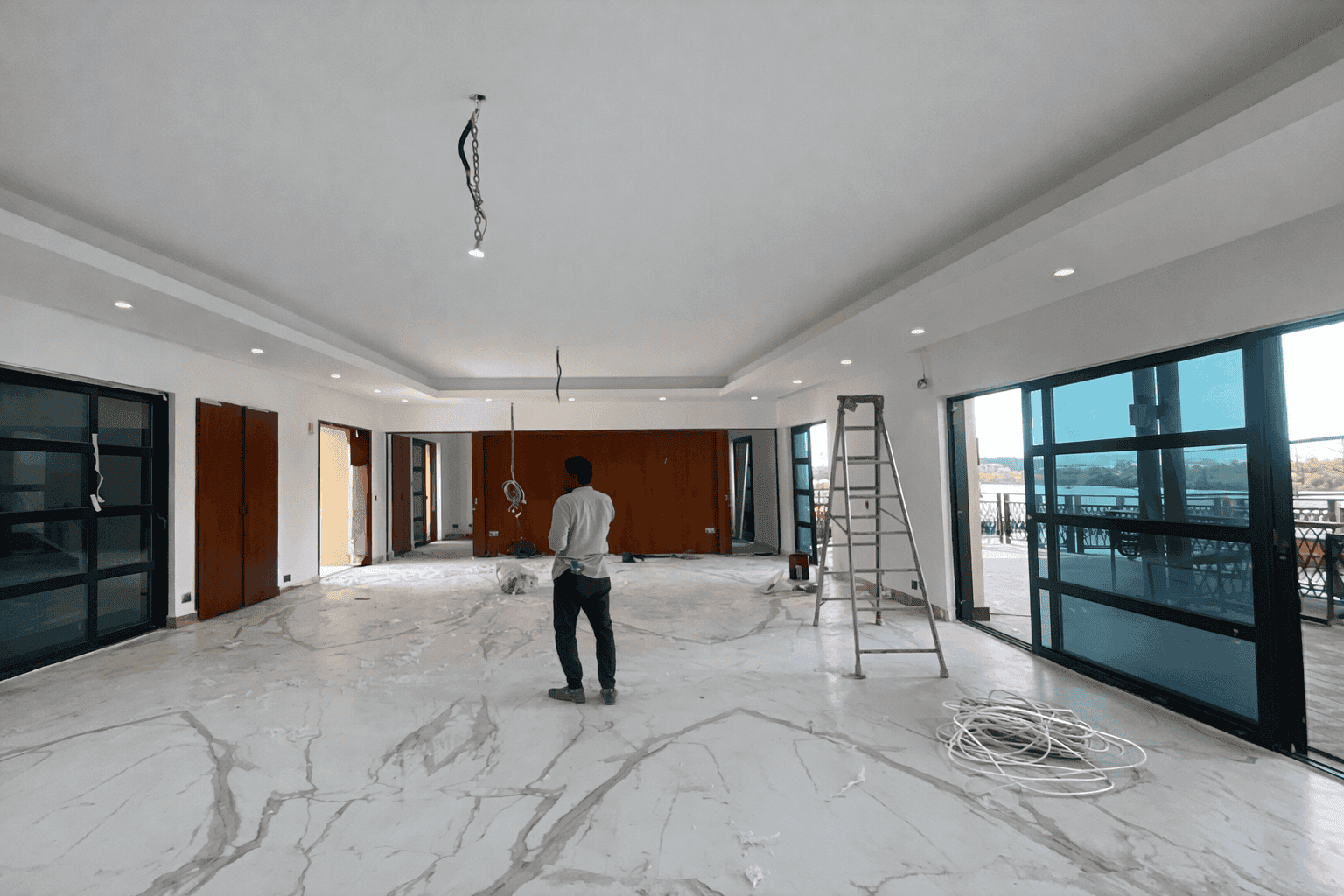Expertly crafted gypsum ceiling works